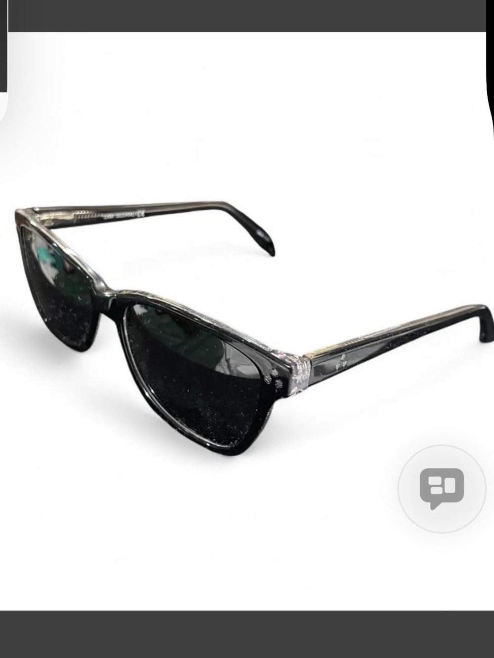 Classic Black Cat-Eye Women's Sunglasses